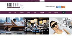 Desktop Screenshot of lindahillrecruitment.co.uk